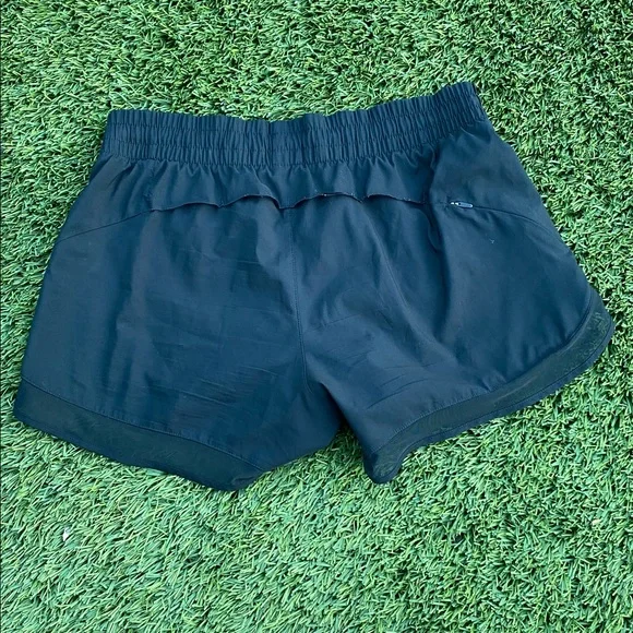 Athleta Black Athletic Shorts “Mesh Racer Run” size small - Picture 3 of 4
